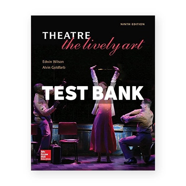 Theatre The Lively Art 9th edition Wilson Test Bank