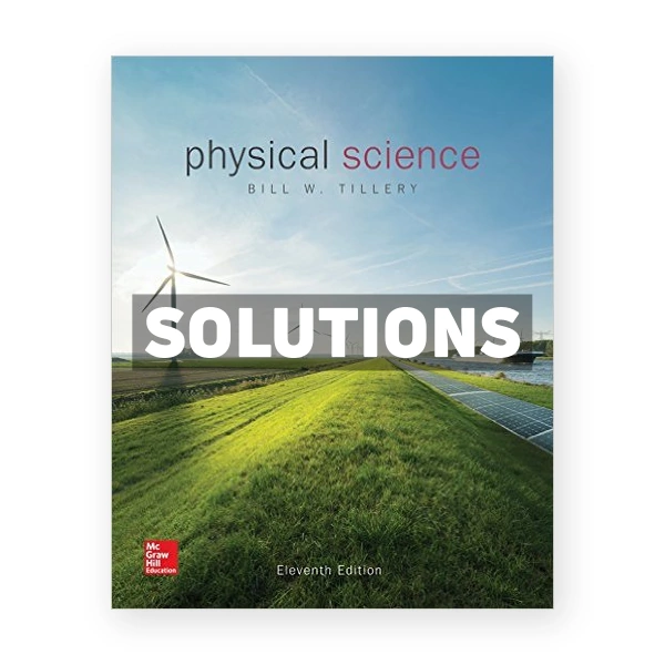 Physical Science 11th edition Tillery Solutions Manual