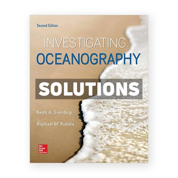 Investigating Oceanography 2nd edition Sverdrup Solutions Manual
