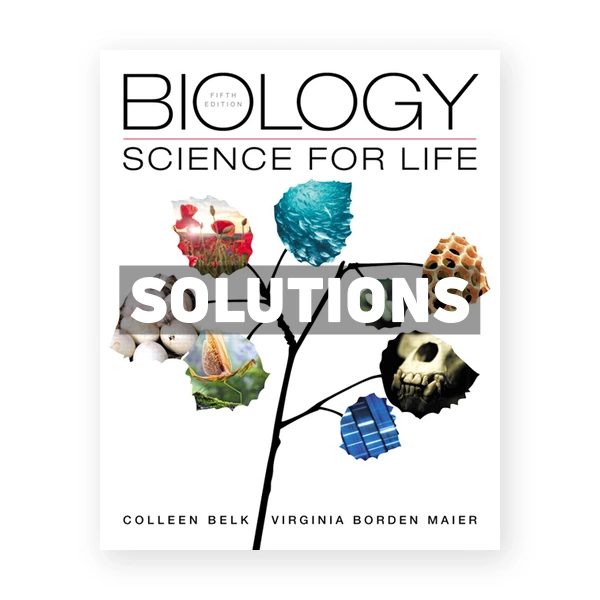 Biology Science for Life 5th edition Belk Solutions Manual