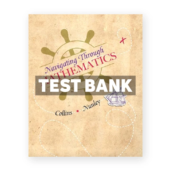 Navigating Through Mathematics 1st edition Collins Test Bank