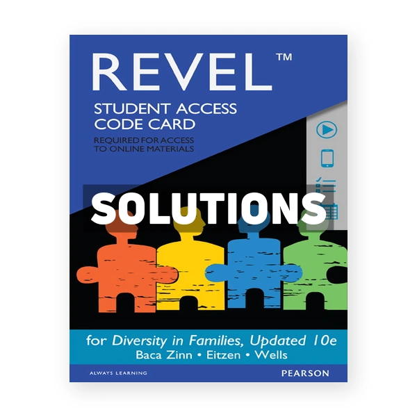 Diversity in Families 10th edition Zinn Solutions Manual
