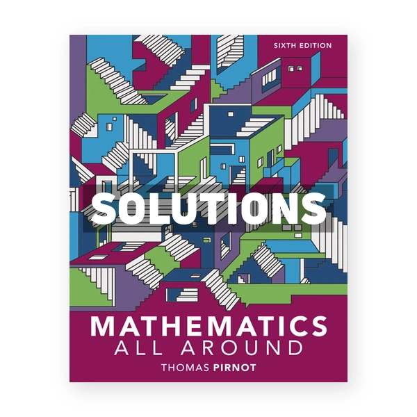 Mathematics All Around 6th edition Pirnot Solutions Manual