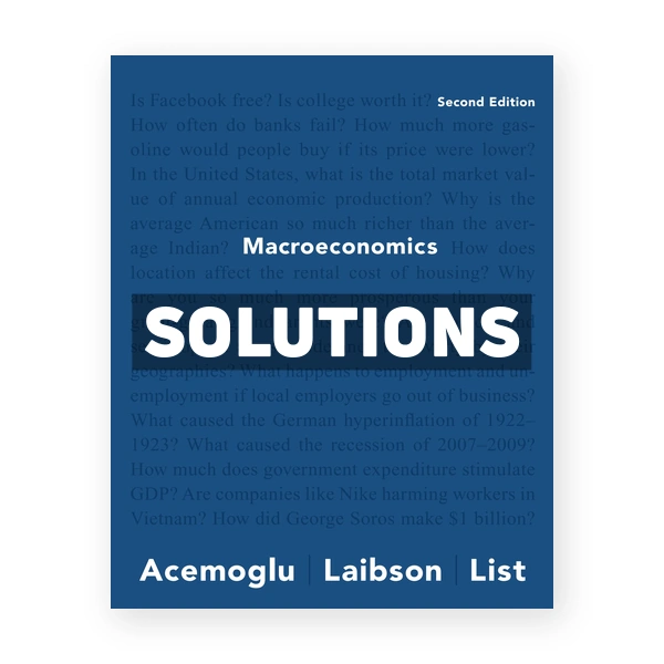 Macroeconomics 2nd edition Acemoglu Solutions Manual