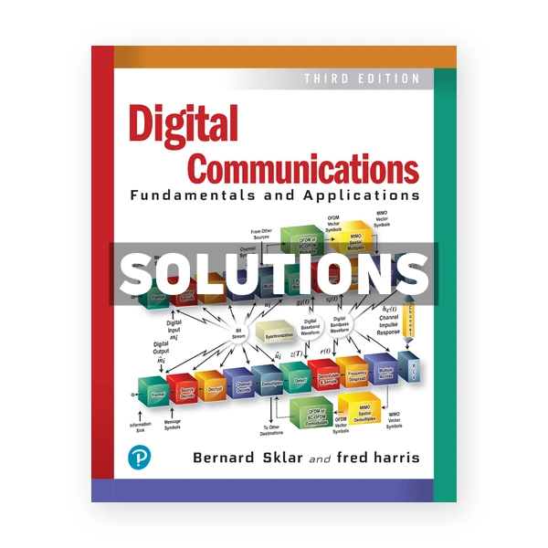 Digital Communications 3rd edition Sklar Solutions Manual