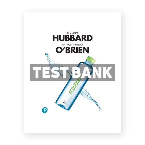 Economics 7th edition Hubbard Test Bank