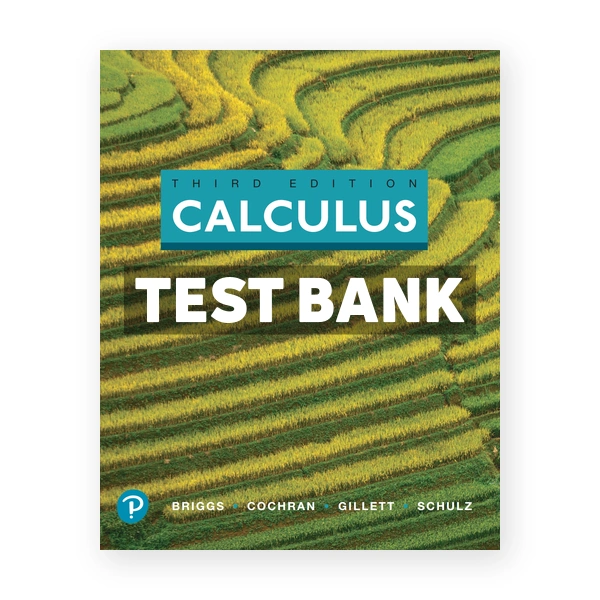 Calculus 3rd edition Briggs Test Bank
