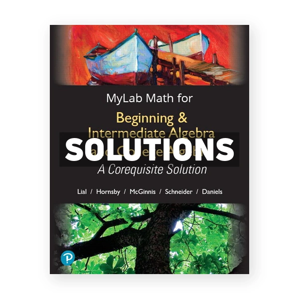 Beginning and Intermediate Algebra and College Algebra 1st edition Lial Solutions Manual