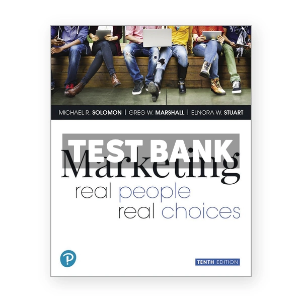 Marketing Real People Real Choices 10th edition Solomon Test Bank
