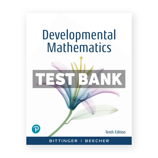 Developmental Mathematics 10th edition Bittinger Test Bank