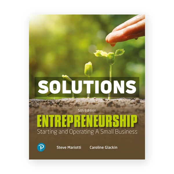 Entrepreneurship Starting and Operating a Small Business 5th edition Glackin Solutions Manual