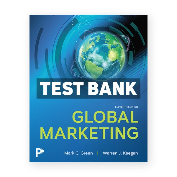 Global Marketing 11th edition Green Test Bank