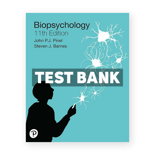 Biopsychology 11th edition Pinel Test Bank