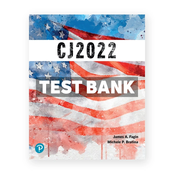 CJ 2022 2nd edition Fagin Test Bank