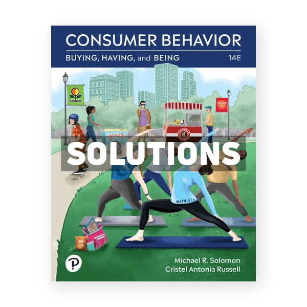 Consumer Behavior - Buying Having Being 14th edition Solomon Solutions Manual