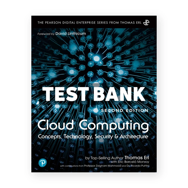 Cloud Computing 2nd edition Erl Test Bank