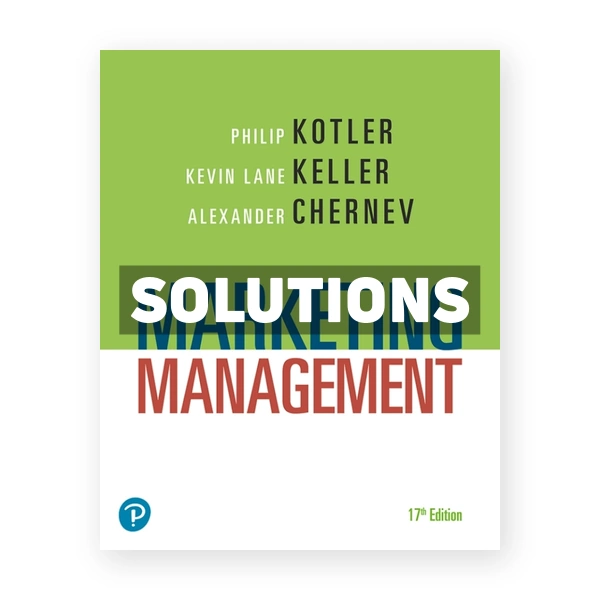 Marketing Management 17th edition Kotler Solutions Manual