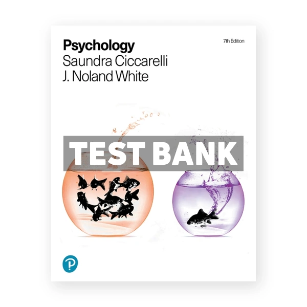 Psychology 7th edition Ciccarelli Test Bank
