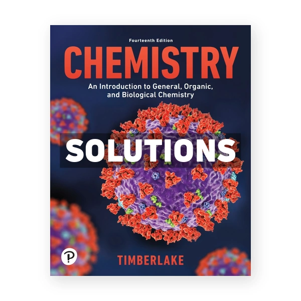 Chemistry 14th edition Timberlake Solutions Manual