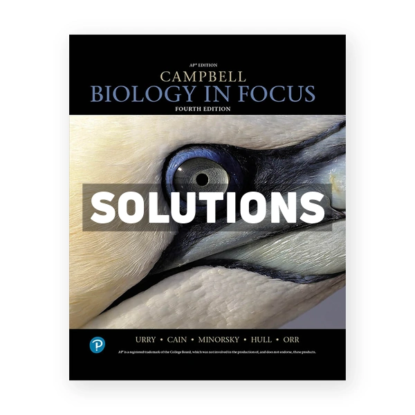 Campbell Biology in Focus 4th edition Urry Solutions Manual