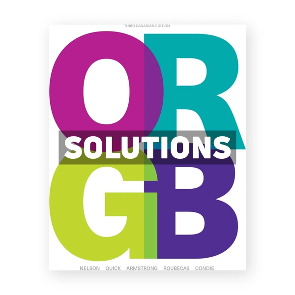 ORGB (Canadian) 3rd edition Nelson Solutions Manual