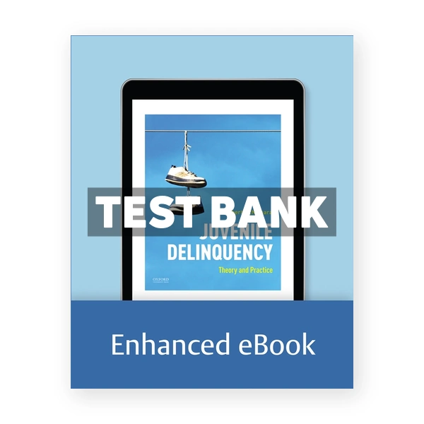Juvenile Delinquency Theory to Practice 1st edition McNamara Test Bank