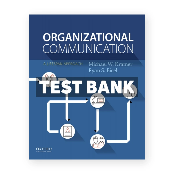 Organizational Communication 1st edition Kramer Test Bank