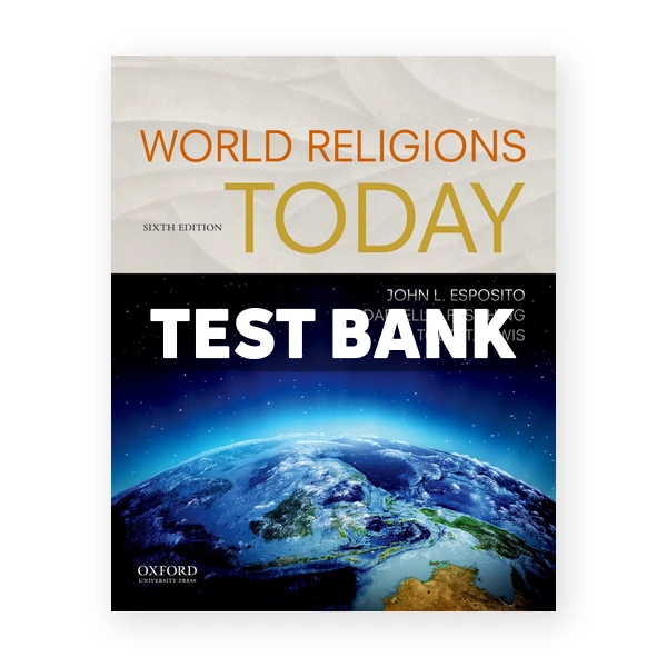 World Religions Today 6th edition Esposito Test Bank