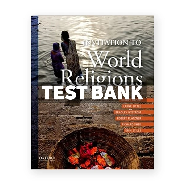 Invitation to World Religions 3rd edition Brodd Test Bank