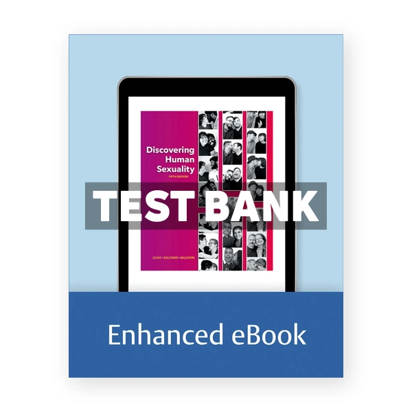 Discovering Human Sexuality 5th edition LeVay Test Bank
