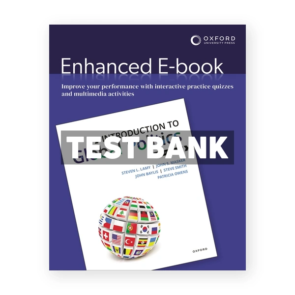 Introduction to Global Politics 7th edition Lamy Test Bank