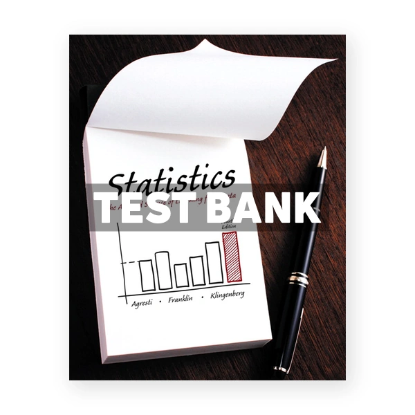 Statistics 4th edition Agresti Test Bank