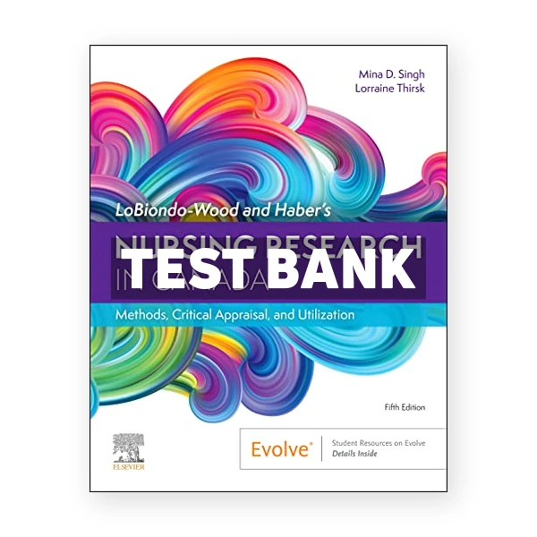 Nursing Research in Canada (Canadian) 5th edition Singh Test Bank