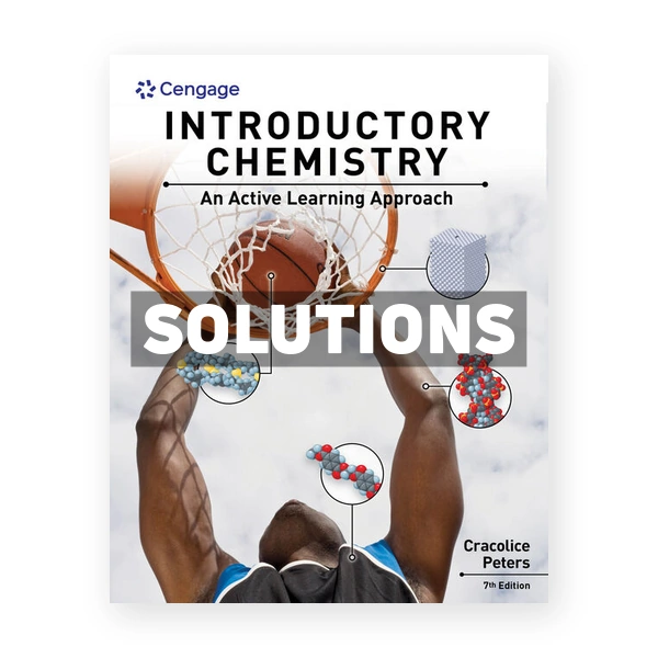 Introductory Chemistry An Active Learning Approach 7th edition Cracolice Solutions Manual