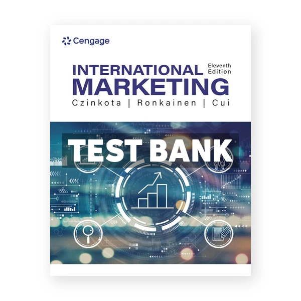International Marketing 11th edition Czinkota Test Bank