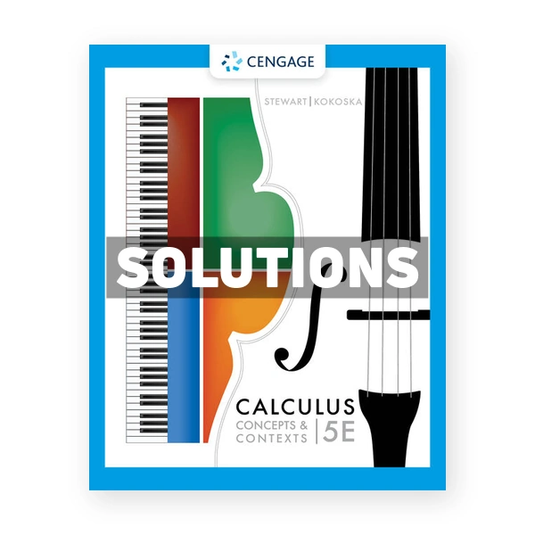 Calculus Concepts and Contexts 5th edition Stewart Solutions Manual