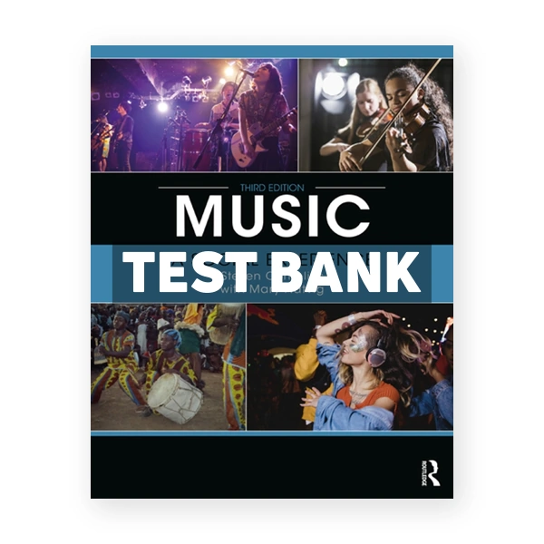Music A Social Experience 3rd edition Cornelius Test Bank