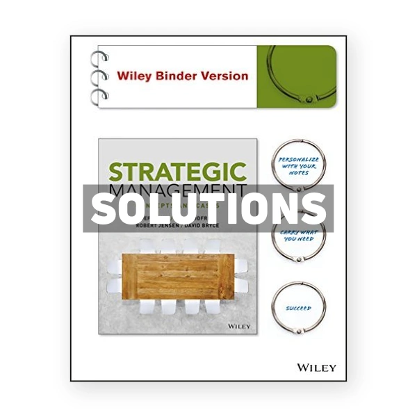 Strategic Management Concepts and Cases 1st edition Dyer Solutions Manual