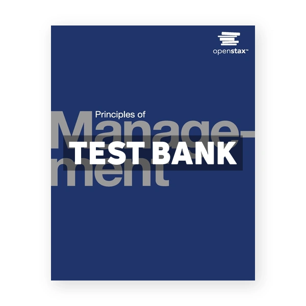 Principles of Management 1st edition Bright Test Bank