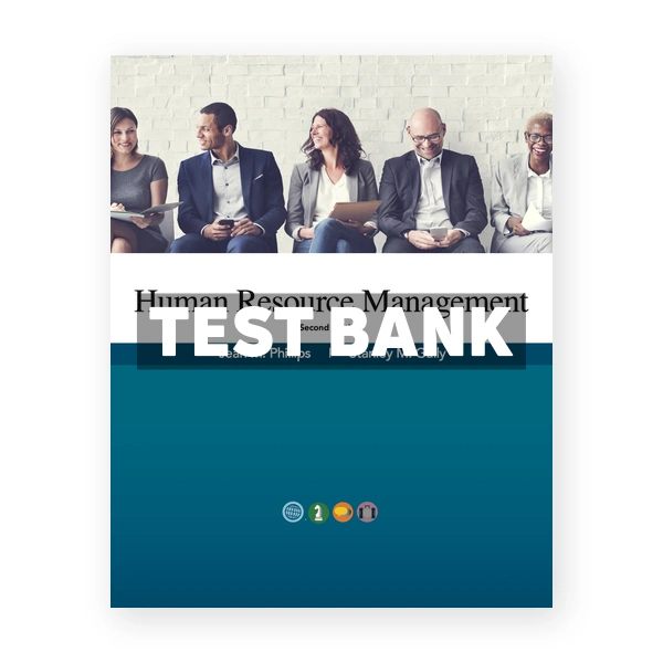 Human Resource Management 2nd edition Phillips Test Bank