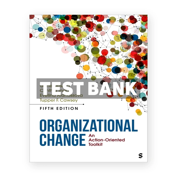 Organizational Change 5th edition Deszca Test Bank