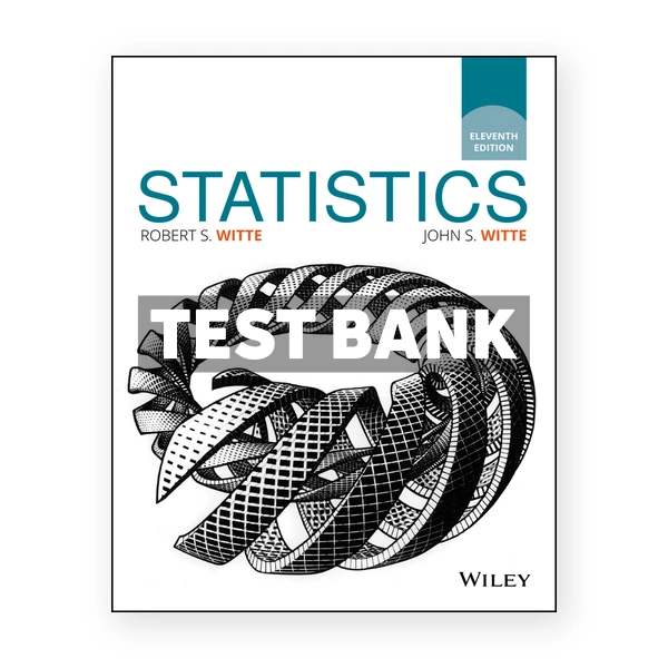 Statistics 11th edition Witte Test Bank