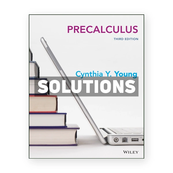Precalculus 3rd edition Young Solutions Manual