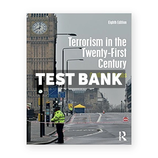 Terrorism in the Twenty First Century 8th edition Combs Test Bank