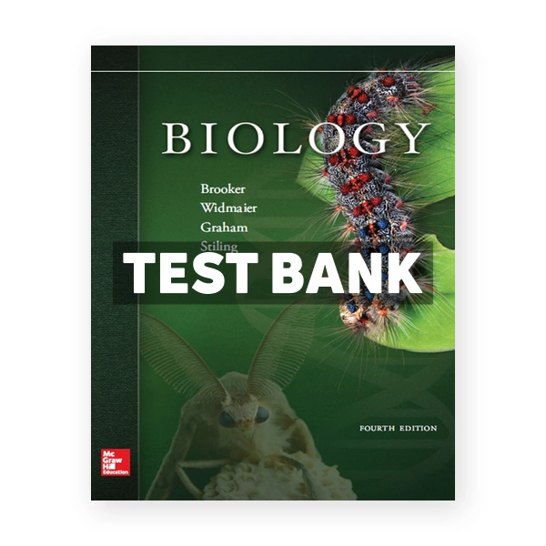Biology 4th edition Brooker Test Bank
