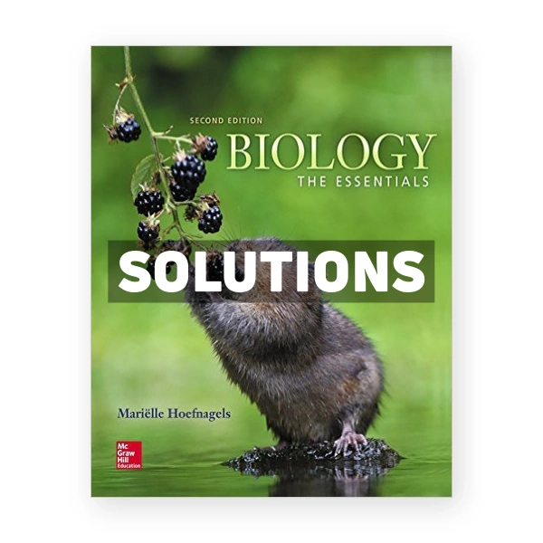Biology The Essentials 2nd edition MariÃ«lle Hoefnagels Solutions Manual