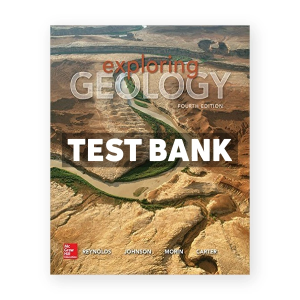 Exploring Geology 4th edition Reynolds Test Bank