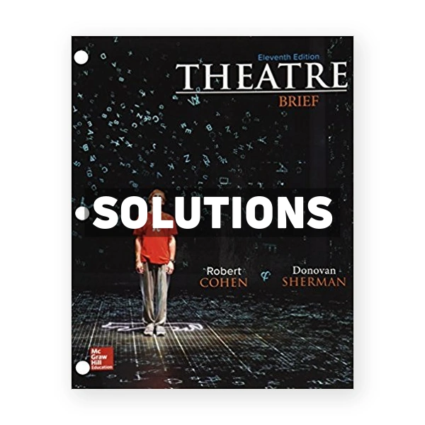 Theatre Brief 11th edition Cohen Solutions Manual