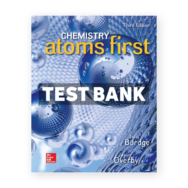 Chemistry Atoms First 3rd edition Burdge Test Bank