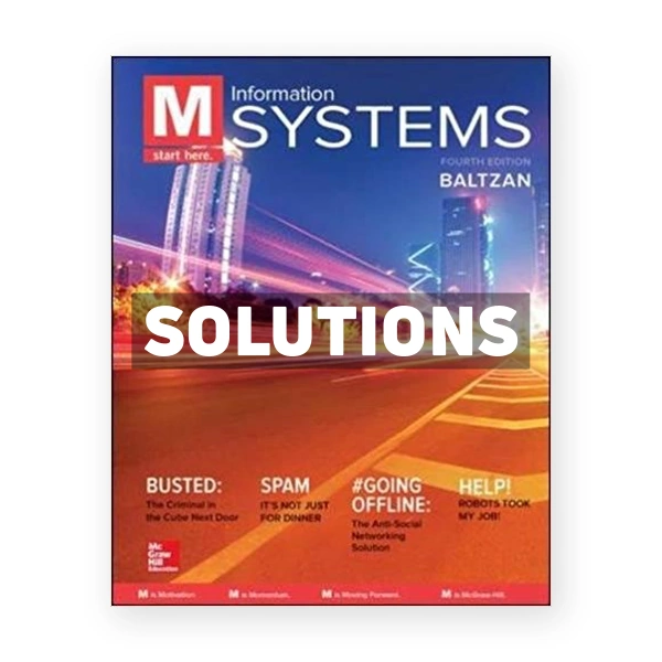 M Information Systems 4th edition Baltzan Solutions Manual